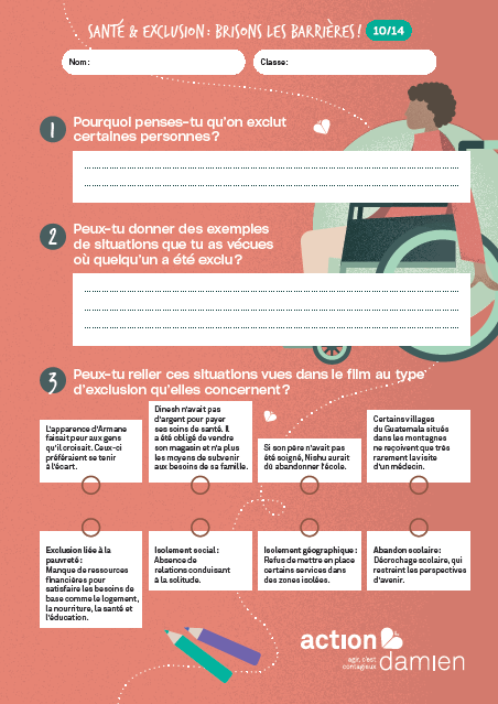Fiche d'activités 10-14 (Fr) 2025